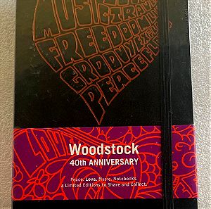 Moleskine - Woodstock 40th anniversary sketchbook