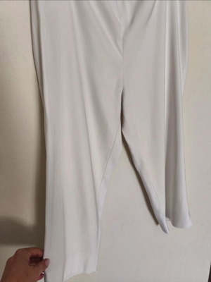 Capri pants Raxevsky like new, white, size M
