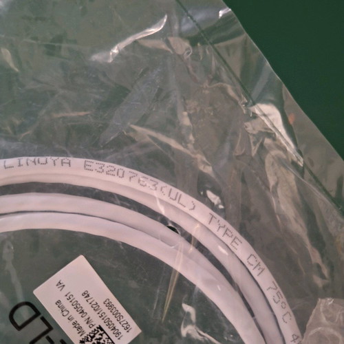 Cable closed new, unused