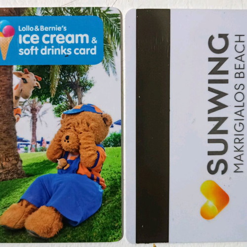 Hotel key Sunwing Makrigialos Beach Crete new