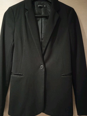 Stradivarius women's jacket used, size XS, black