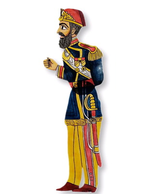 Pasha shadow theatre figure like new, height 80cm