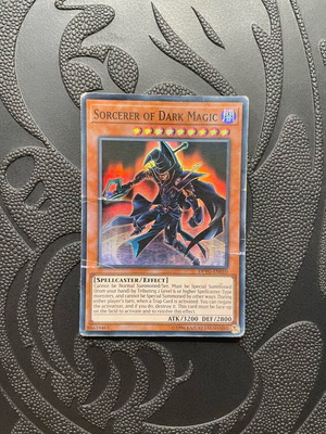 Sorcerer of Dark Magic like new Yu-Gi-Oh! card