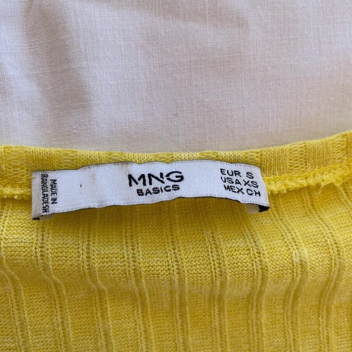 Mango top yellow like new, size S