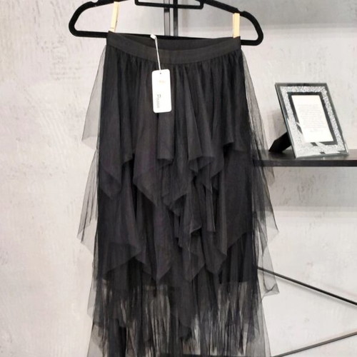 Black tulle midi skirt new with tag, small size
