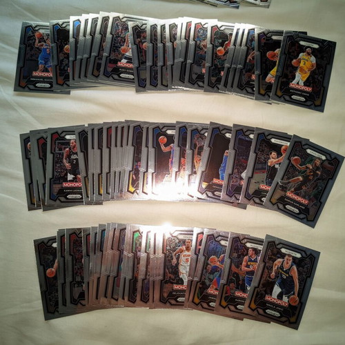 Nba Panini Monopoly Prizm 2023-24 complete set like new