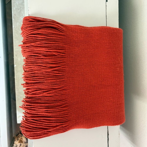 Dark orange scarf like new