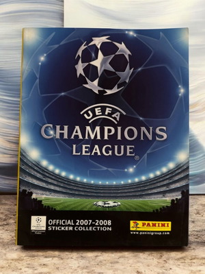 Άλμπουμ αυτοκόλλητων UEFA Champions League 2007-2008 Panini
