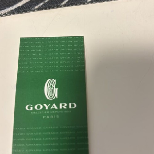 Goyard wallet green like new