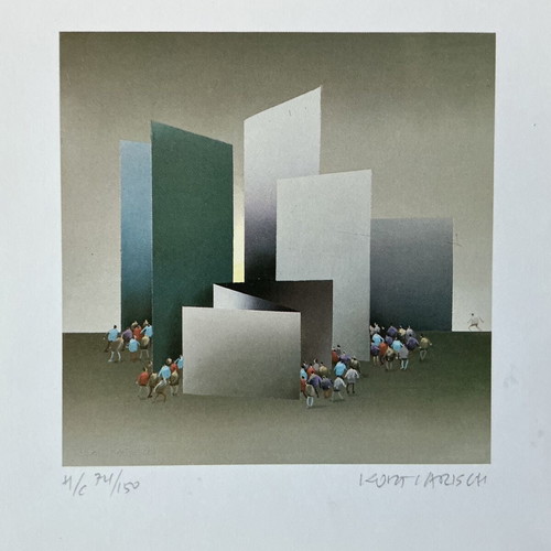 Kurt Larisch signed limited-edition serigraph print