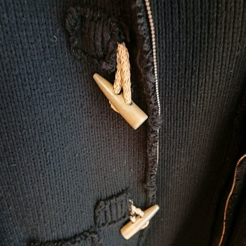 Tailor Made knit cardigan oversized black used, XXL