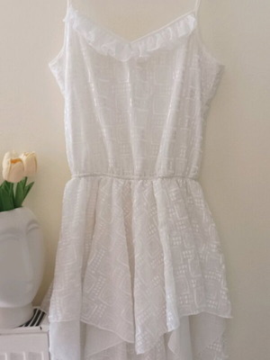 Bershka asymmetrical dress Small beige like new