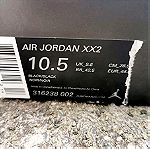  Air Jordan 22 XX2 OG Basketball Leather 44.5 ( US 10.5 )