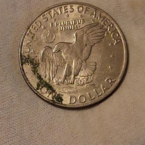 Eisenhower 1972 US one dollar coin