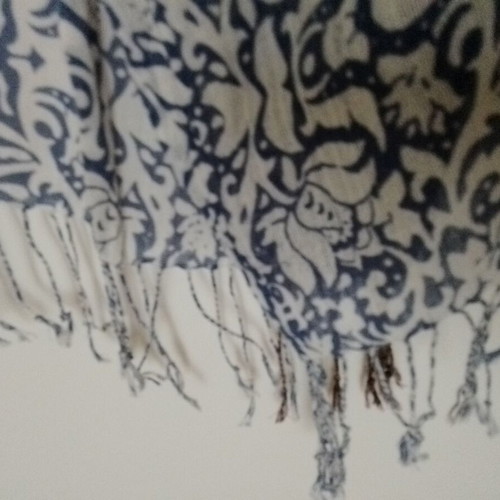 Printed scarf like new, cotton, summer accessory
