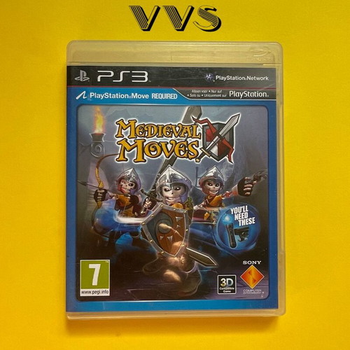 Medieval Moves PS3 used game, action and adventure genre