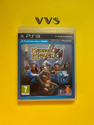 Medieval Moves PS3 used game, action and adventure genre