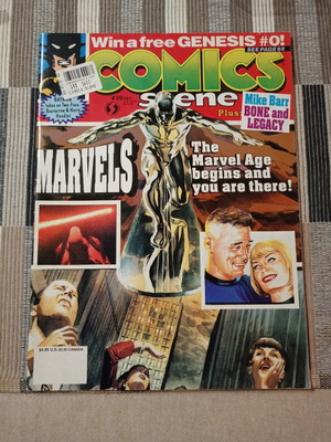 Comics Scene #39 1993 used, Marvels mini-series tribute