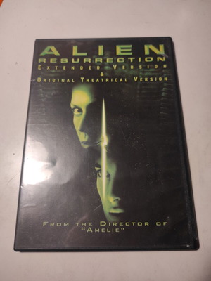Alien Resurrection DVD like new with Greek subtitles and extra features