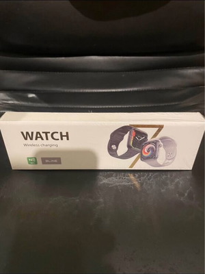 Smart Watch new with black and gray rubber straps