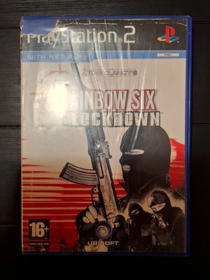 Rainbow Six Lockdown PlayStation 2 μεταχειρισμένο, σε καλή κατάσταση