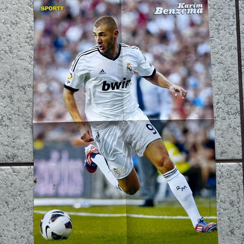 Benzema - Cavani poster like new from Sporty collection