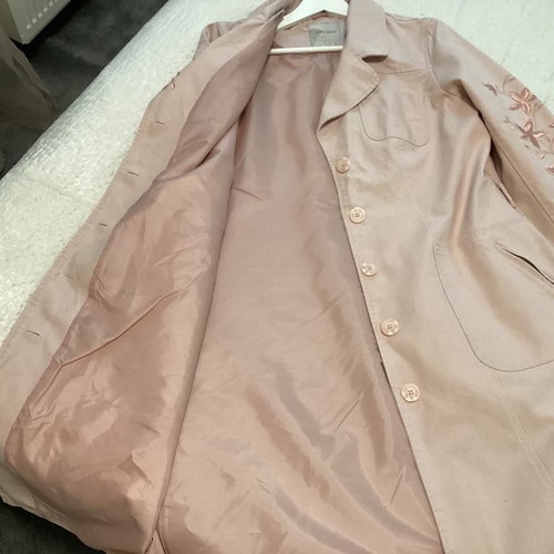 Bon 'A Parte XXL beige trench coat like new cotton lined