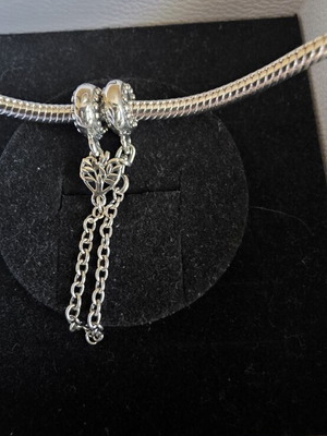 Pandora safety chain used, silver