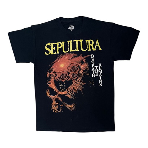 Sepultura metal men's t-shirt like new, size M, black