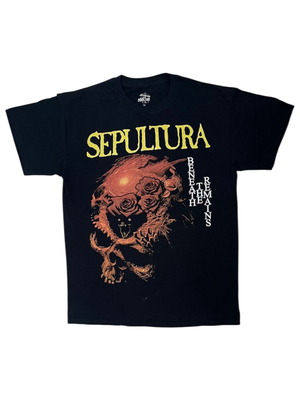 Sepultura metal men's t-shirt like new, size M, black