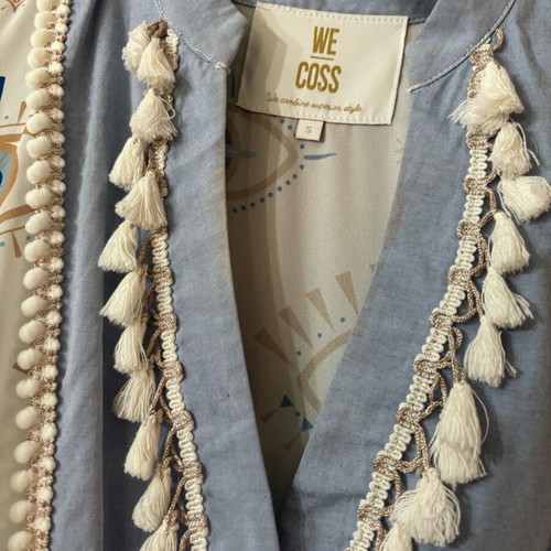 We coss short dress like new, white, size S