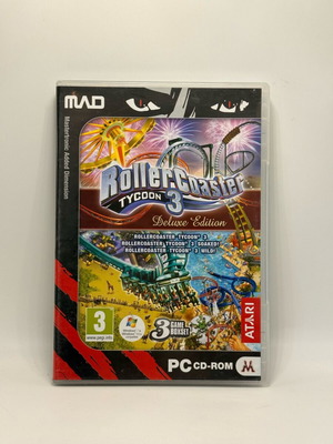 Roller Coaster Tycoon 3 PC used game