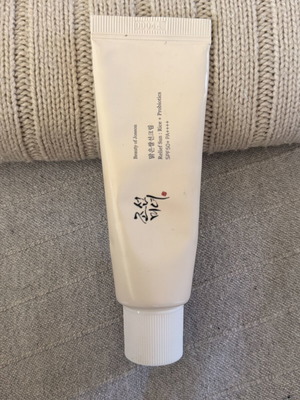 Beauty of Joseon αντηλιακή κρέμα SPF50+ σαν καινούργιο, 70% περιέχει