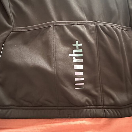 Rh+ Women's Cycling Jacket new, black technical fabric