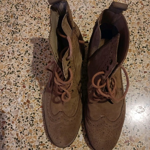 Men's Castor Boots Gios Eppo used brown size 42