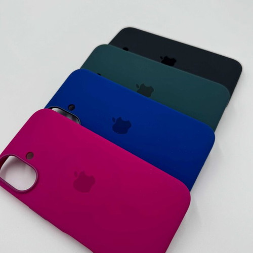 Apple Silicone Case for iPhone 12 to 17 Pro Max new