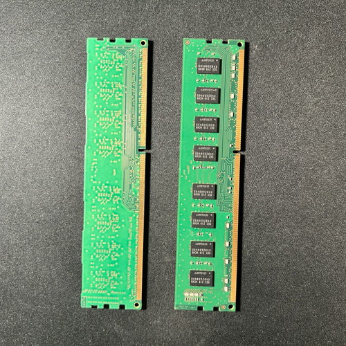 Set of 2x4GB DDR3 Desktop RAM modules Samsung & Micron