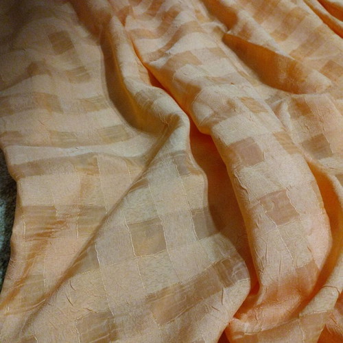 Curtain single used, gathered, 1.15x1.35 meters
