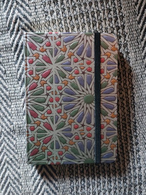 Small notebook with white pages new from Granada