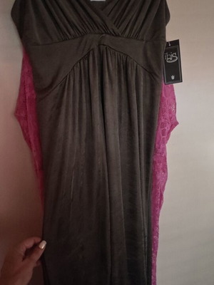 Maxi dress olive green new with tag