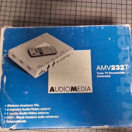 Audiomedia AMV232T Car TV Receiver like new, missing remote