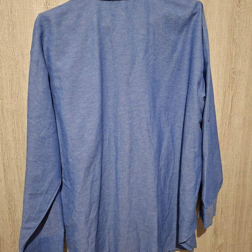 Women's set with shirt and elastic waist pants, like new, blue, L/XL