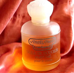 Vintage Bath Oil Anais Anais Cacharel Voile de Douceur Parfume Pour le corps 200ml 65% full