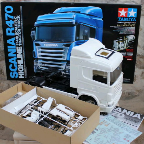 Tamiya Scania R470 1/14 Remote Control Tractor new with lights and sounds