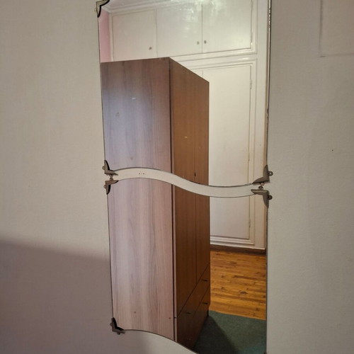 Vintage wall mirrors pack of 2 with beveled edges, like new