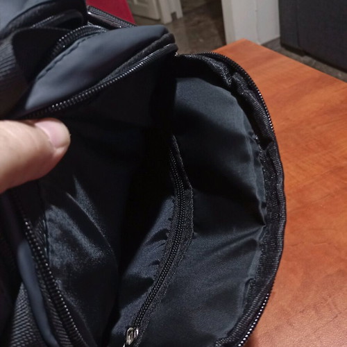 Men's shoulder bag new, waterproof, gray
