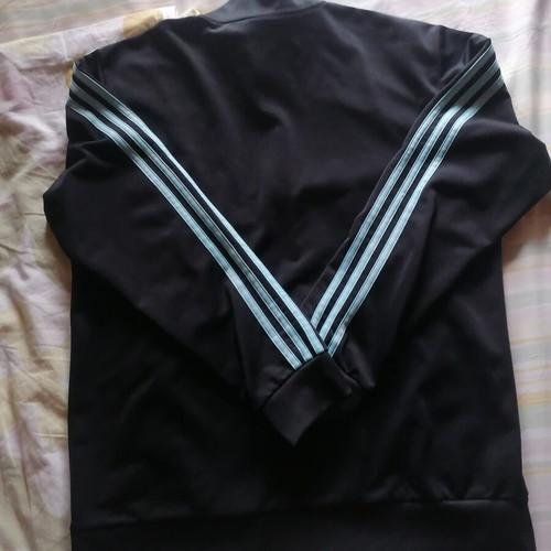 Adidas set like new, black and turquoise, size M