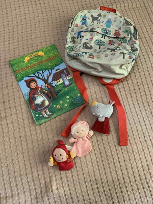 Lilliputiens figures Little Red Riding Hood +gifts !