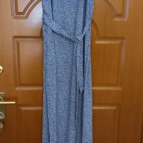 Long dress with straps and belt, Celestino, size L