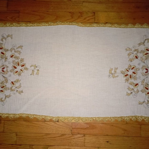 Handmade embroidery like new